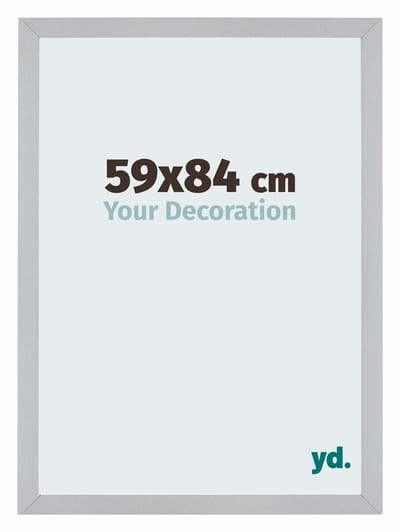 Your Decoration - Puzzellijst 59x84 cm - Zilver Mat - Puzzellijst 1500-2000 stukjes - MDF Fotolijst - Mura