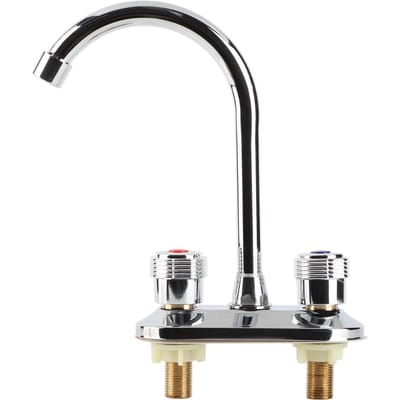 Robinet de salle de bain à 2 poignées, économie d'eau, robinet de salle de bain central pour cuisine, lavabo black