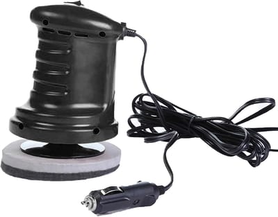 Mini Autowasmachine - Draagbare Polijster - Auto Waxen Polijsten - 12V Hoog Rendement - Compact Ontwerp - Zwart