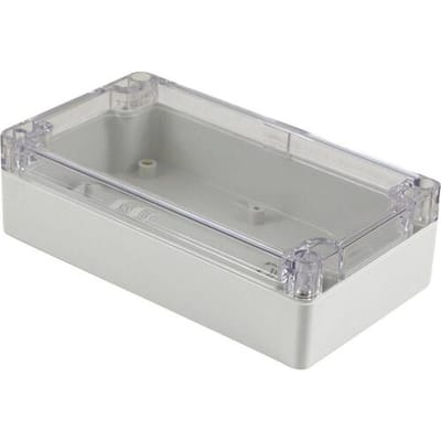 Hammond Electronics 1554JL2GYCL Universele behuizing 160 x 90 x 45 Polycarbonaat Grijs 1 stuk(s)
