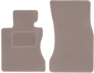 Beige voormatten voor: BMW 5 E60 sedan (2003-2010)