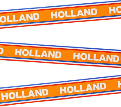 3BMT® Afzetlint Holland Oranje Markeerlint - Oranje Versiering - 10 meter