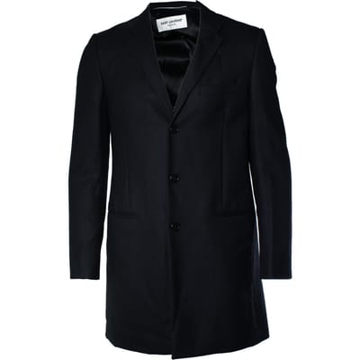 Saint Laurent, zwarte visgraat blazerjak 2018