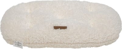 Animal Boulevard CURL PLUSH Ovaal Kussen - Kleur: Wit - Maat M: 75x55x7cm