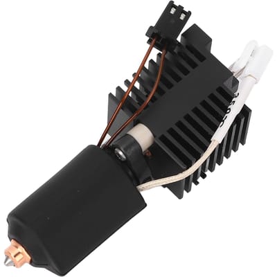 Kit Hotend pour K2 Plus Tout Métal Intégré Buse en Acier Trempé 0.4mm Bloc de Chauffage Céramique 3D