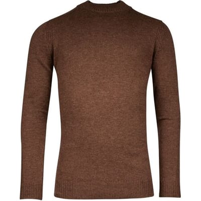 Baileys Trui Turtle Neck Lambswool Extra Lange Mouw Tobacco / male