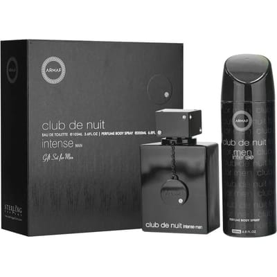 Armaf Club de Nuit Intense Man Giftset - 105 ml eau de toilette spray + 200 ml deodorant spray - cadeauset voor heren