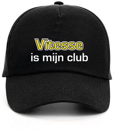 Pet met tekst: Vitesse is mijn club