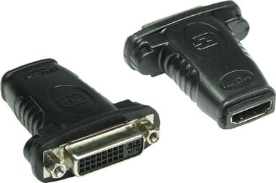 Pro HDMI/DVI-I AV / multimedia paneel nickel plated