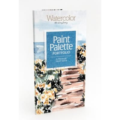Watercolor The Easy Way Paint Palette Portfolio Coastal - Watercolor The Easy Way - Sara Berrenson