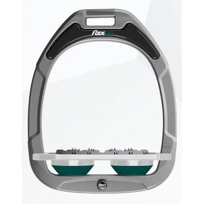 Platte Ultra Grip Aluminium/Grijs/Groen Flex-On Green Composite