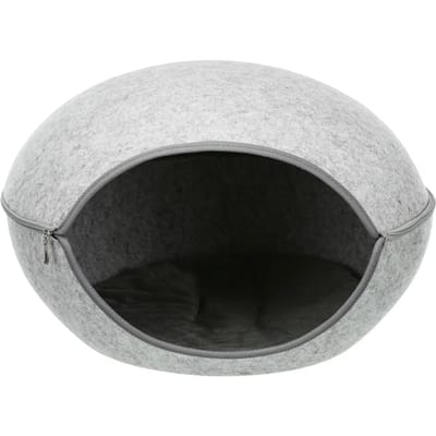 Trixie - Kattenmand - Relax Iglo Luna - Lichtgrijs - 44X38X26 CM