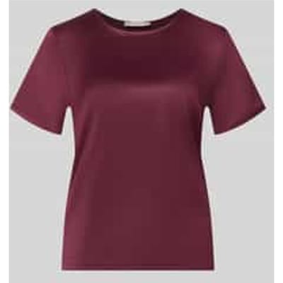 regular fit blouse van satijn