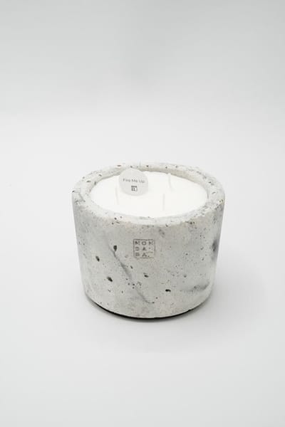 Mon Dada Urban indoor kaars grijs S - Fire me up