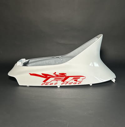 Piaggio Old Zip Stickerset - Fastrider - Rood