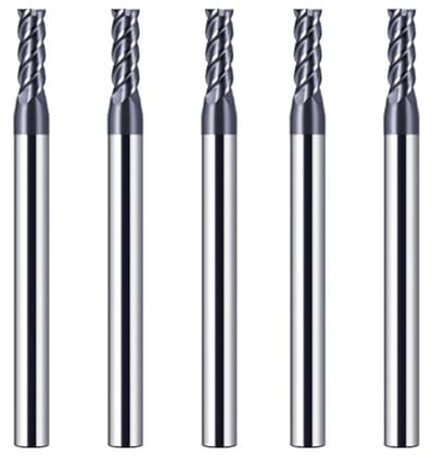Hardmetaal Frees 3mm - 4 Tanden CNC Frees voor Metaal, Hout en Kunststof