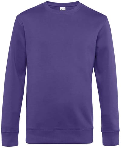 Sweater met ronde hals B&C King