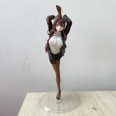 29CM Verrassend Buigbare OL-chan Die Niet Wil Werken Witte Figuur PVC Spel Beeldje Anime Model Actie Volwassen Pop speelgoed gray