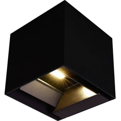 V-TAC VT-409CCT-B Solar Verlichting Wandlampen 9W 800lm IP65 Zwart VT-409CCT-B