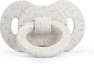 Elodie Mini Bamboe Fopspeen - Fopspeen - Fopspeen 0-6 md - Silicone - Vanilla White