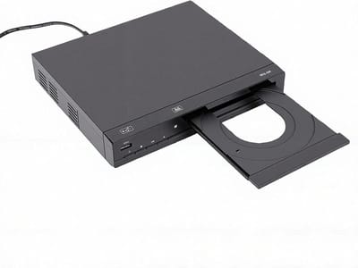 Regiovrije DVD-speler - Mini Home Audio - Film Kijken - 1080P Upscaling - Compact Formaat - Zwart