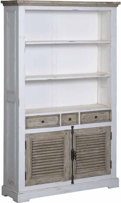 Tower Living boekenkast Amanda 120x35x190 cm grenen