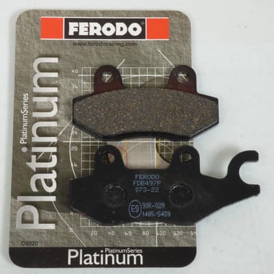 ferodo remblokje voor peugeot 125 satelis rs scooter 2008 tot 2018 voor / achter nieuw