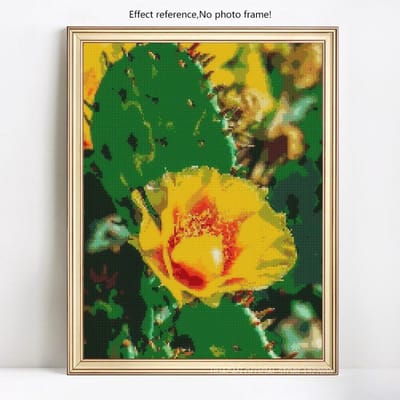 5D DIY diamant schilderij bloem diamant borduurwerk volledige weergave diamant mozaïek foto's 20X30CM green