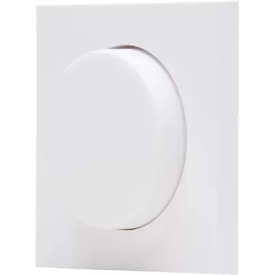 Kopp Athenis afdekking voor drukknopdimmer, arctisch wit, matte afwerking, 490632185