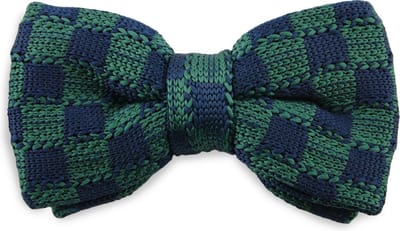 We Love Ties - Strikken - Strik gebreid Benny Blok - marineblauw / groen