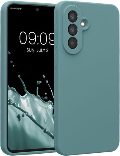 kwmobile telefoonhoesje geschikt voor Samsung Galaxy A56 5G - TPU backcover met siliconen coating - Smartphone case in Arctische nacht