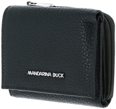 MANDARINA DUCK Leren portemonnee Mellow Wallet Pine Green donkergroen