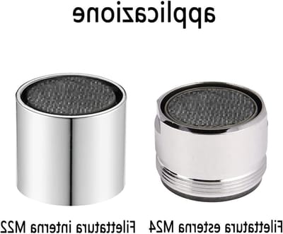 4 Stuks Aerator Filter voor Keuken en Badkamer Kranen - M18, M20, M22, M24, M28 - ABS Nozzle met Draad en Waterbesparing