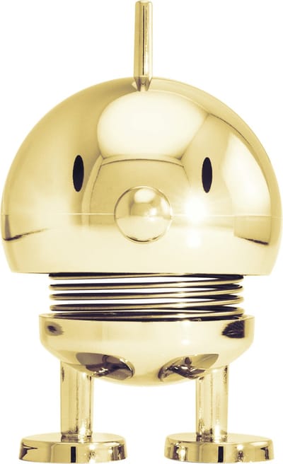 Hoptimist Bumble Beeldje - S - Goud - Beeldjes Decoratie voor Kantoor, Kamer en Woonkamer - Cadeau Idee voor Mannen, Vrouwen en Kinderen