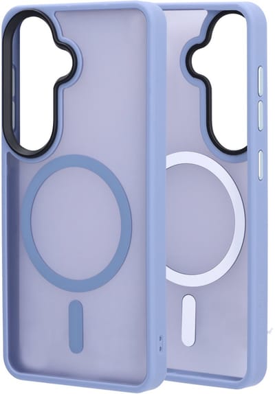 Mobiparts hoesje geschikt voor Samsung Galaxy S26 - Hardcover - MagSafe - Blauw