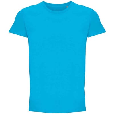 SOLS Unisex volwassen Crusader gerecycled T-shirt (Aqua)