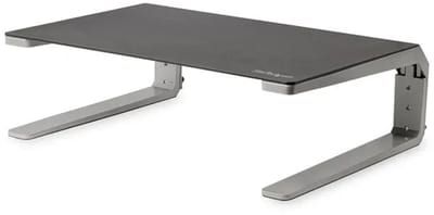 StarTech.com Monitor Riser Stand - In hoogte Verstelbare Monitor Standaard - Staal en aluminium