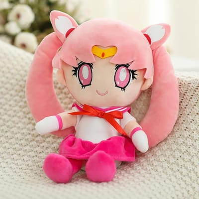 Japan Anime Sailor Moon Knuffels Schattige Speeltjes Tsukino Usagi Kaiou Michi Knuffelpop Meisjeskamer Decor Knuffel Kawaii Vriendin Verjaardag