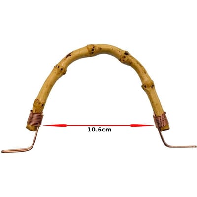 Poignée de théière en bambou Poignée de théière japonaise Théière Kung Fu Poignée de théière en bambou naturel Remplacement pour pot en céramique Pots en poterie brown