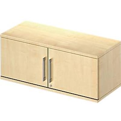 Schäfer Shop Genius Opzetvleugeldeurkast TETRIS WOOD, 1 ordnerhoogte, B 1000 x H 400 mm,  ahorndecor