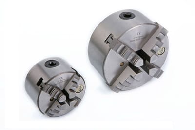 HBM 100 mm. Zelfcentrerende 4 Klauwplaat