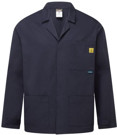 Portwest Anti-statisch ESD labjas AS18 - Marine - 4XL