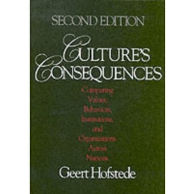 Culture's Consequences - Hofstede, Geert