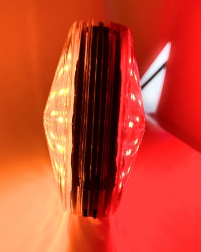 Spaanse pablo led orange- rood 9-32V
