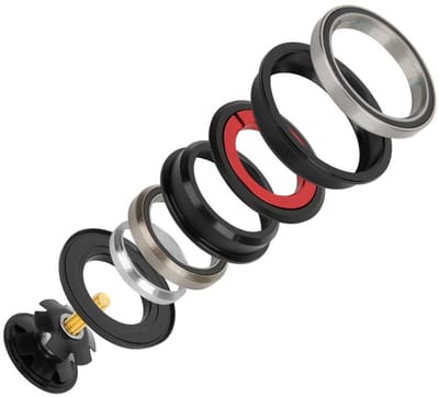 Dailygoods - Aluminium Fiets Voorvork - Taps Toelopende Buis - Duurzaam en Lichtgewicht - Fietsonderdeel - Eenvoudig te Installeren - Geschikt voor Fi...