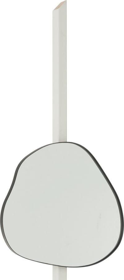 J-Line spiegel Extrema - ijzer/spiegel - zwart - medium - Ø 49 cm