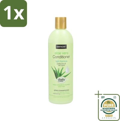 1 x Sence - Aloë Vera - Conditioner - Hydraterend - 400 ml- Aloë Vera Conditioner - Droog Haar Conditioner - Beschadigd Haar Conditioner - Hydraterend Haar - Haar Herstel