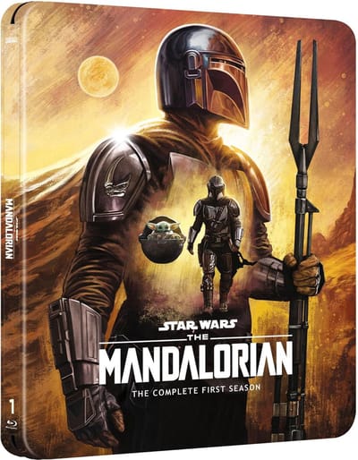 The Mandalorian Seizoen 1 - 4K UHD + blu-ray - Steelbook - Import zonder NL