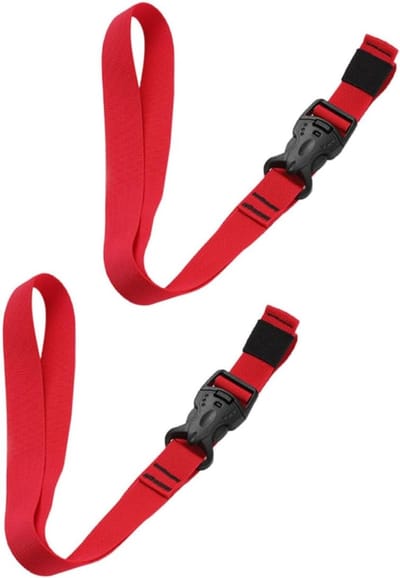 Kampeerbanden met Gesp - Bagagebanden Vastzetbanden - Bagage Vastzetten - Quick Release Gesp - 150x2.5cm - Multicolor