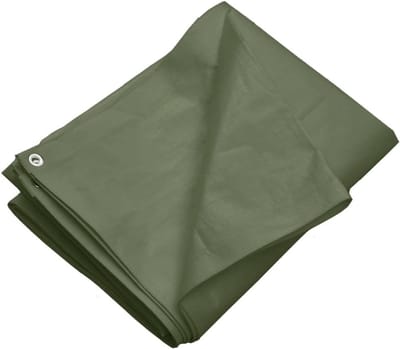 Zeil - Afdekzeil - Tuin Beschermen - Waterdicht HDPE - 4x5 m - Groen